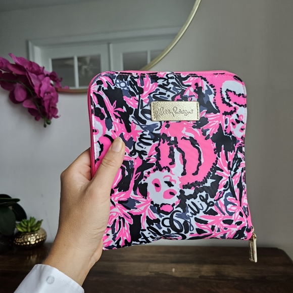 NWOT Lilly Pulitzer Printed Collapsible Getaway Packable Tote Beach Bag, Rare - Picture 2 of 16